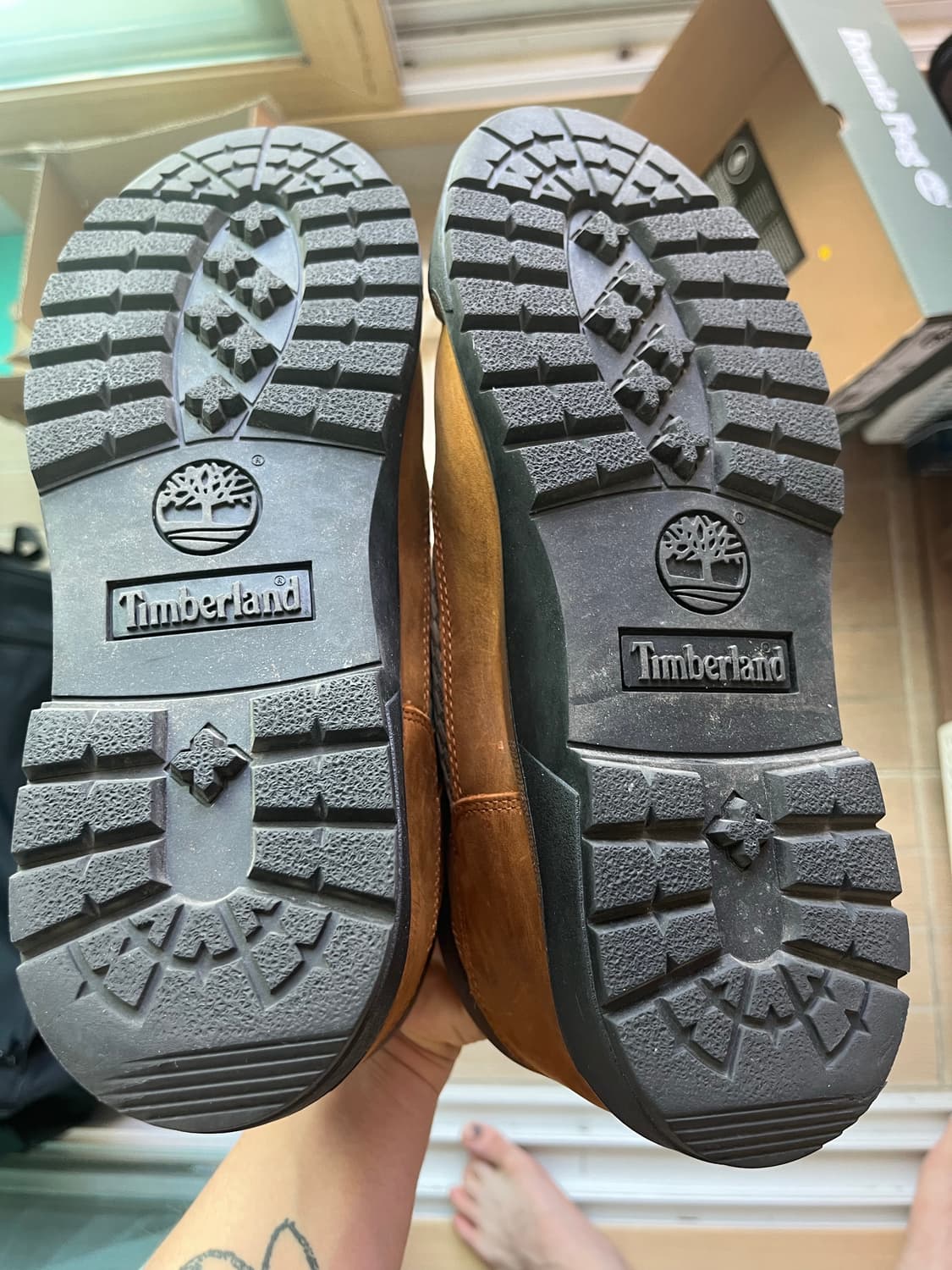Kith x Timberland 필드 부츠 다크 브라운 (275) 상품이미지5