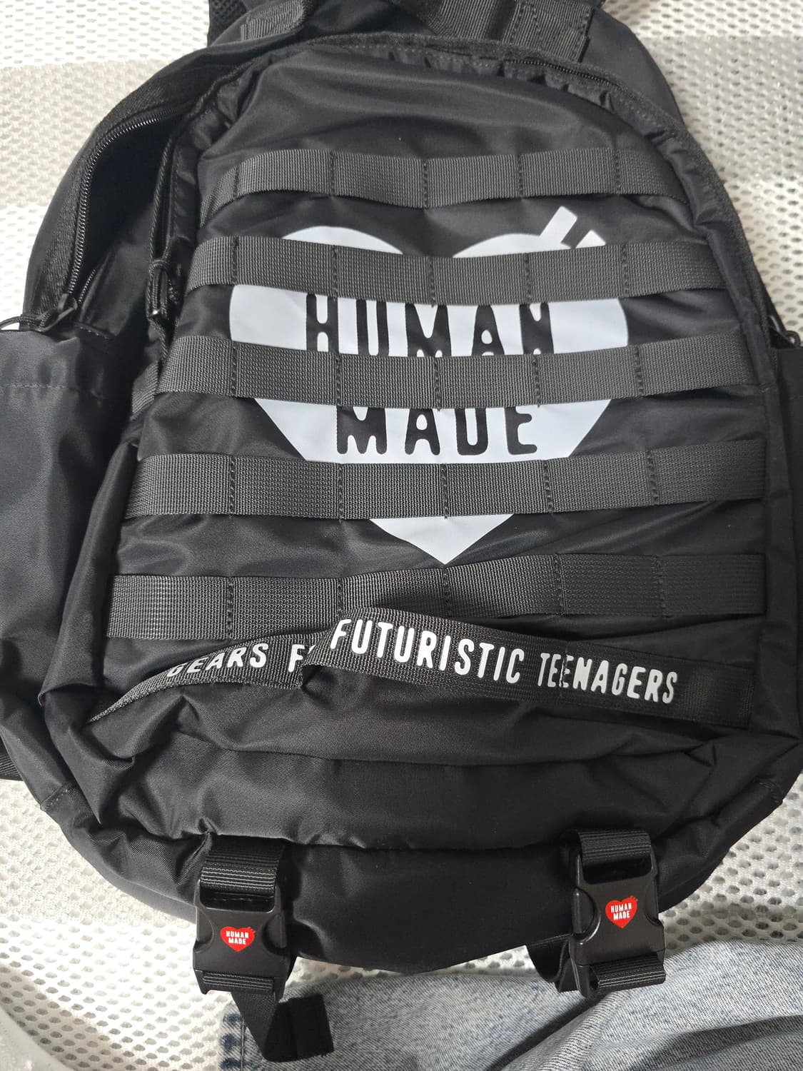 휴먼 메이드 밀리터리 백팩 블랙 상품이미지2