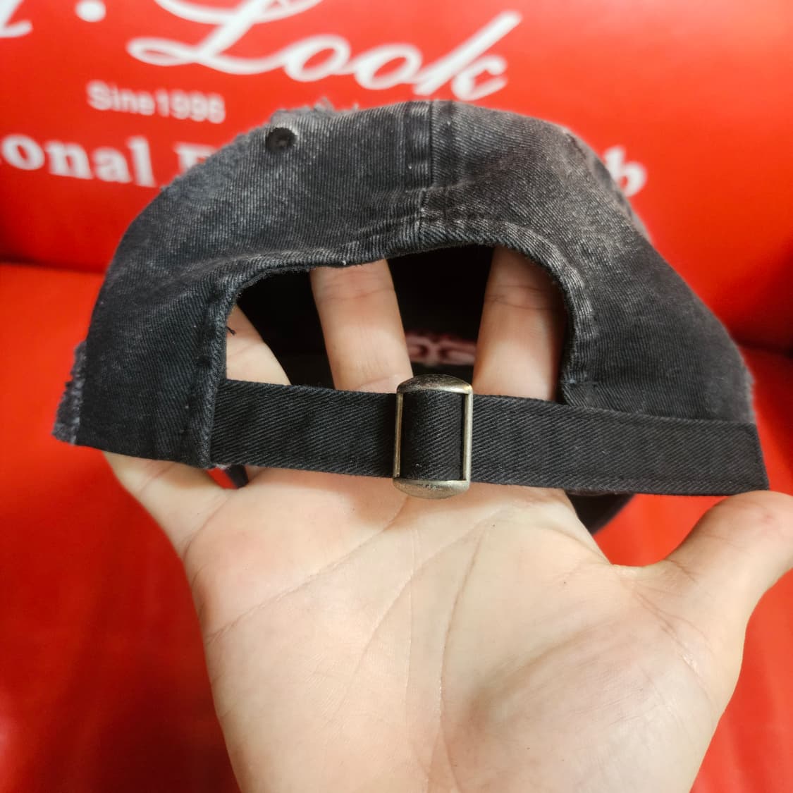 마하그리드 메탈로고 워시드 볼캡 Free 상품이미지4