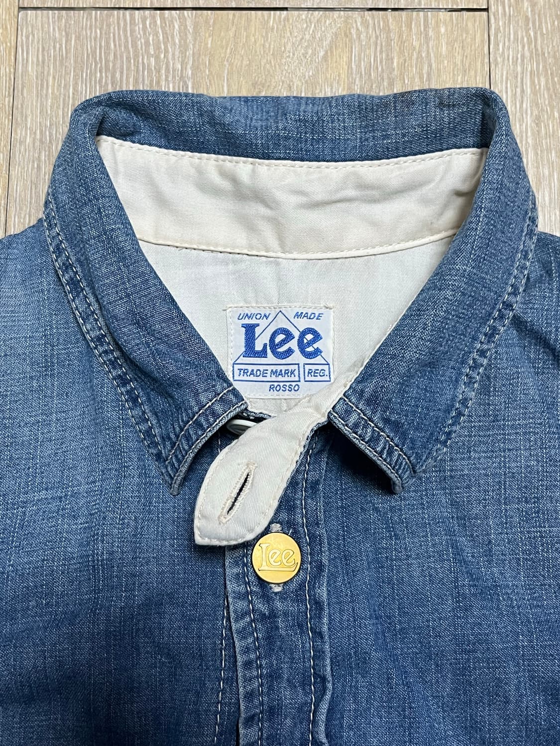 Lee 데님 셔츠 원피스 상품이미지6