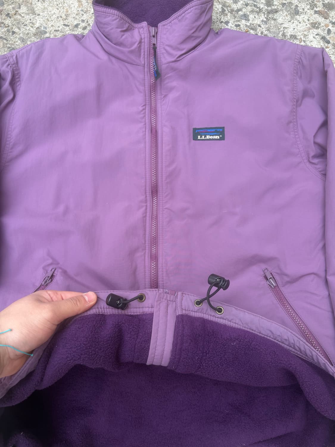 90s LL Bean WarmUp Jacket 상품이미지4