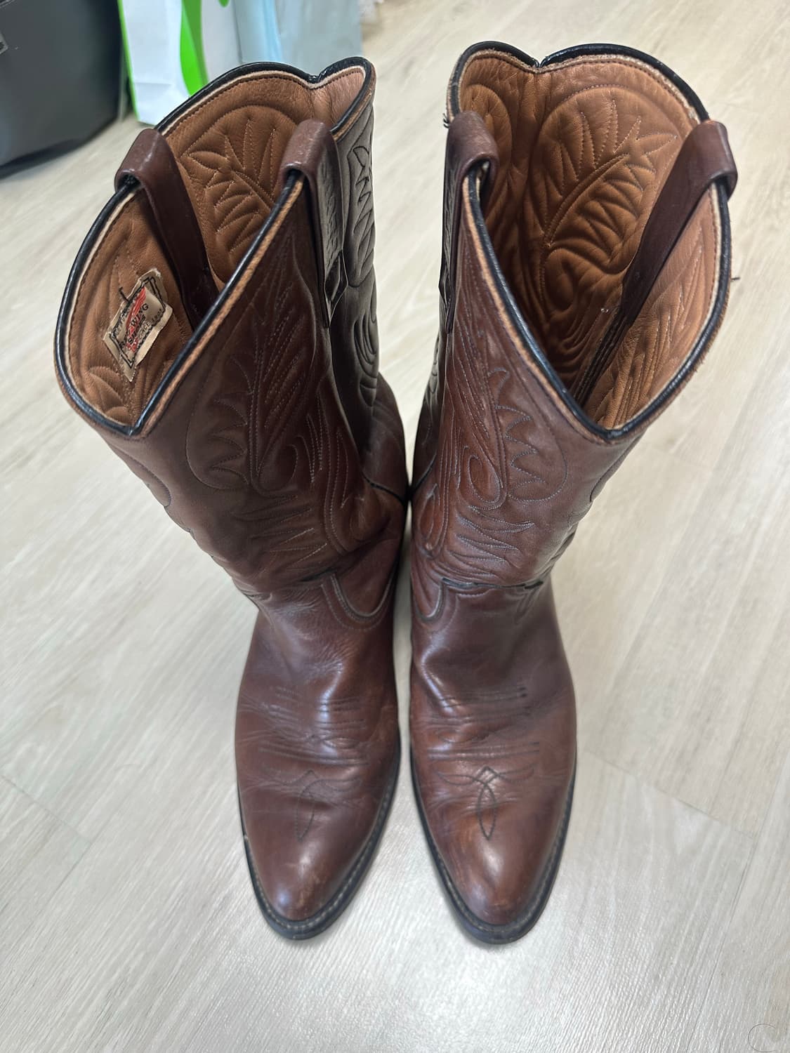 RED WING 레드윙 페코스(PECOS) 9801 빈티지 웨스턴 부츠 상품이미지1