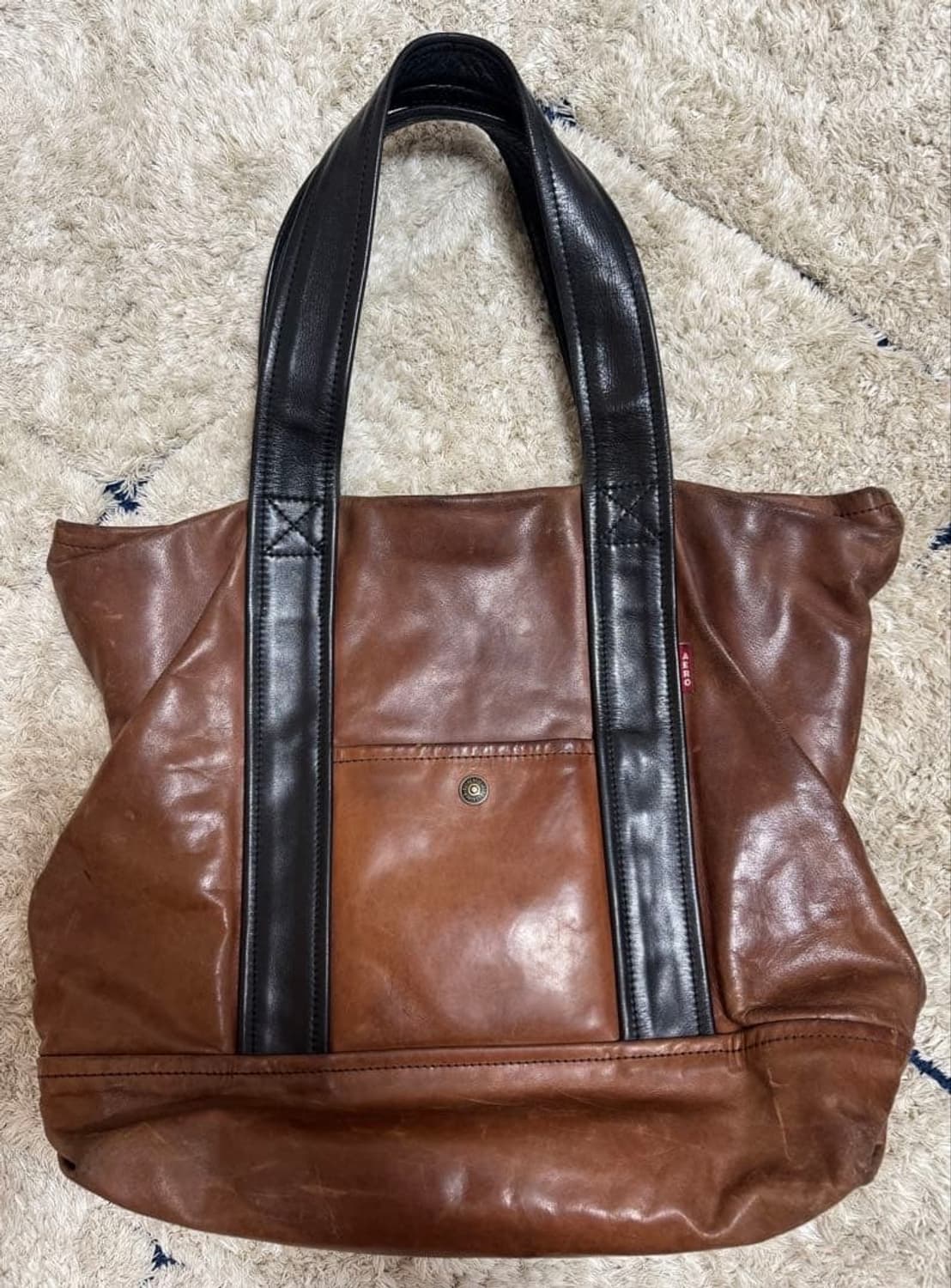 에어로레더 aero leather 가죽 헬멧백 상품이미지2