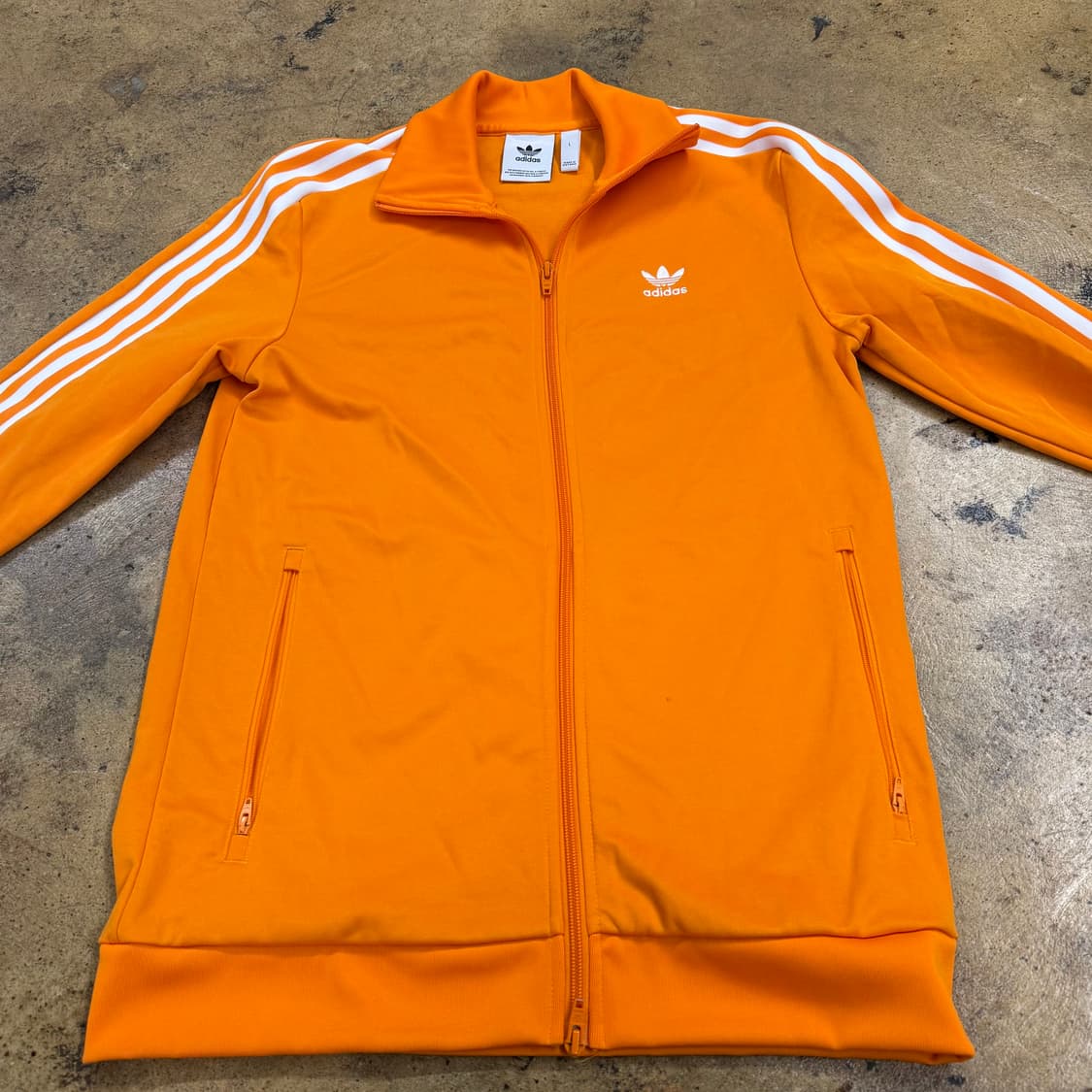 아디다스 오렌지 베켄바우어 투웨이 져지 트랙탑  상품이미지3