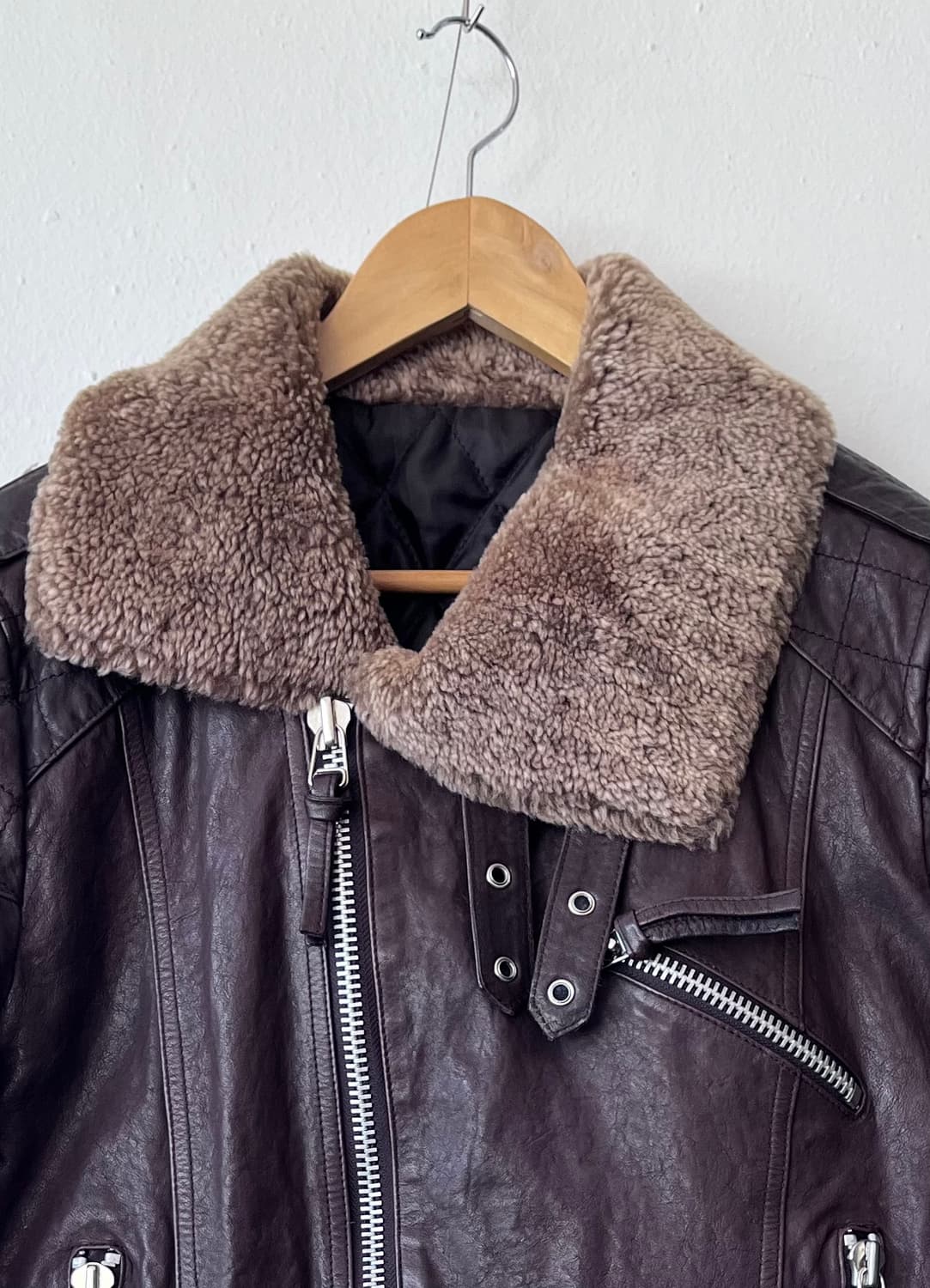  여성 이태리양가죽라이더자켓 상품이미지1