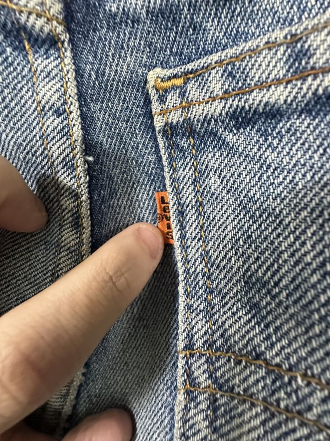 [W36 L34] LEVI'S 리바이스550 90s USA 빈티지오렌지탭 상품이미지3