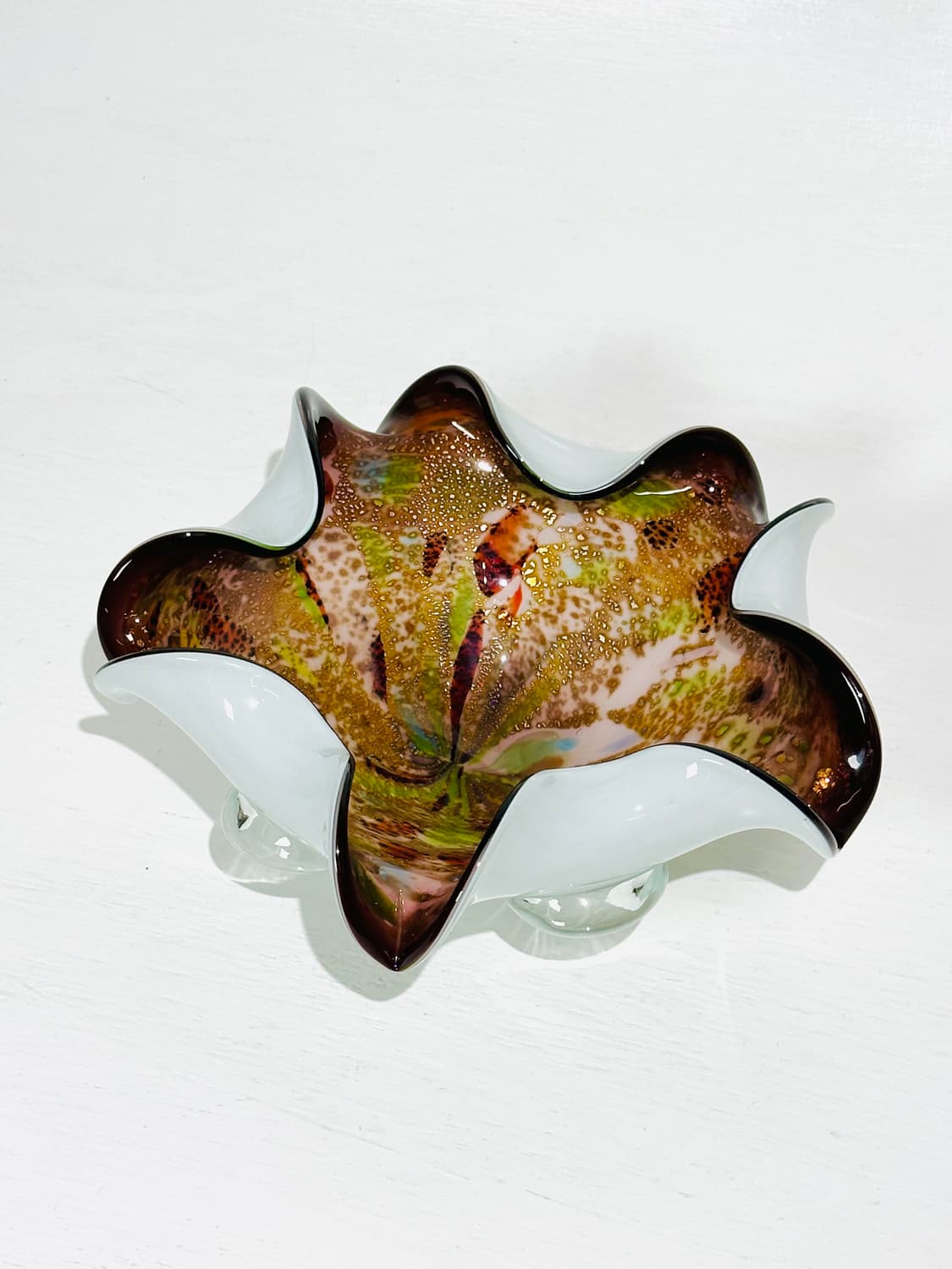 Italy murano artglass tutti frutti bowl  상품이미지10