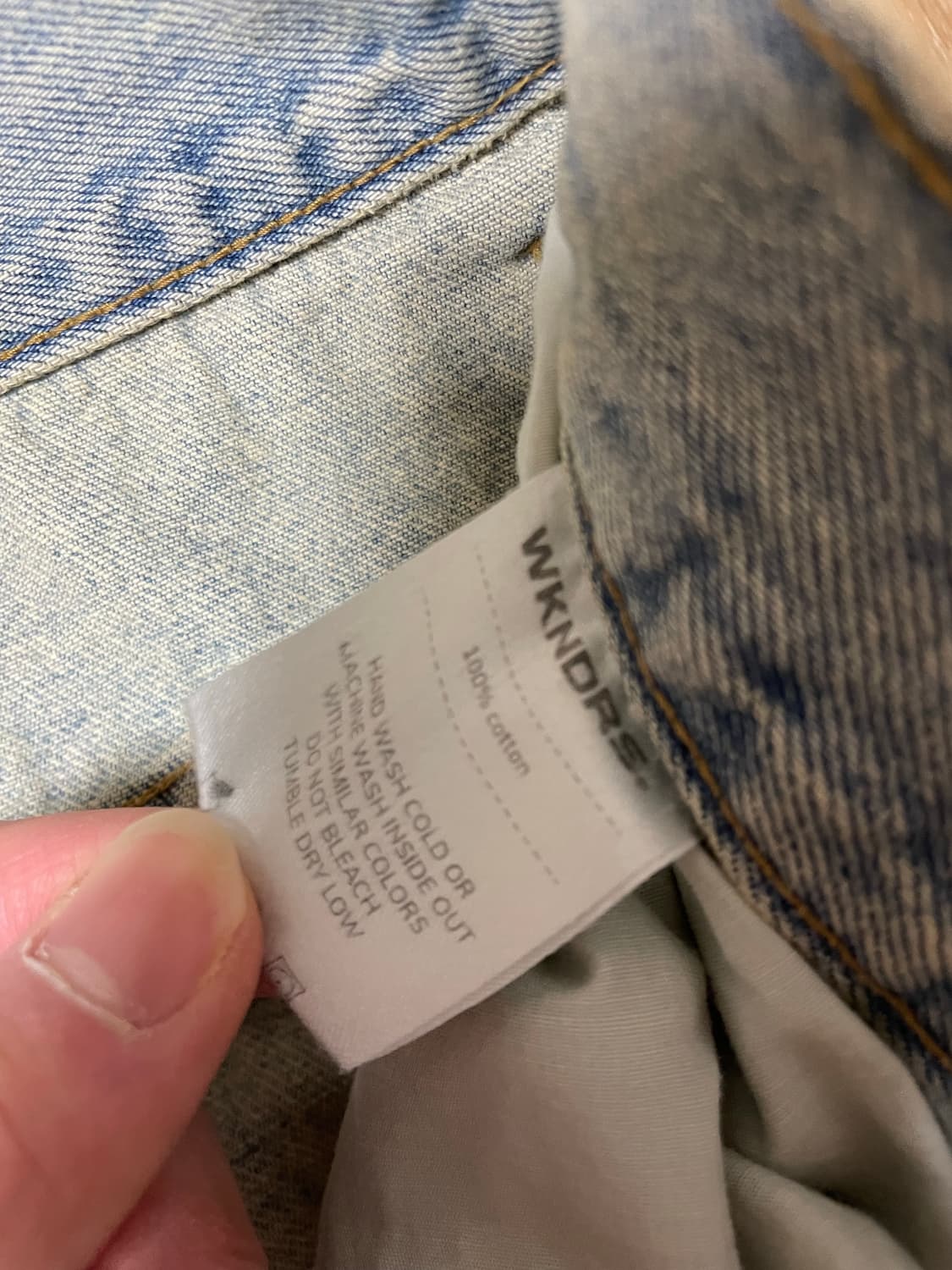 위켄더스 스컬 데님 상품이미지4