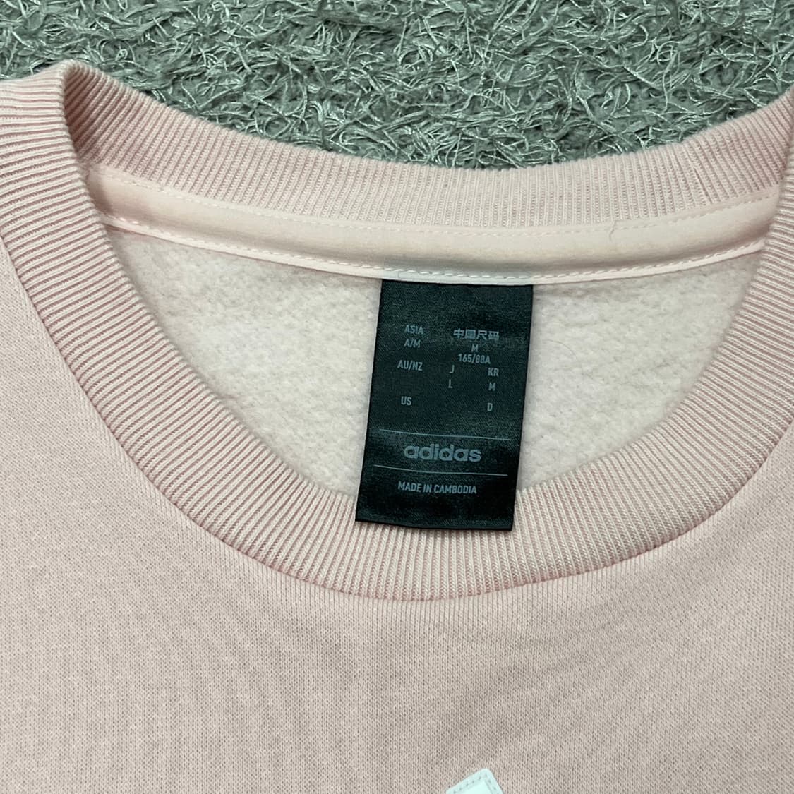 [우먼100-105] 아디다스 크롭맨투맨 상품이미지3