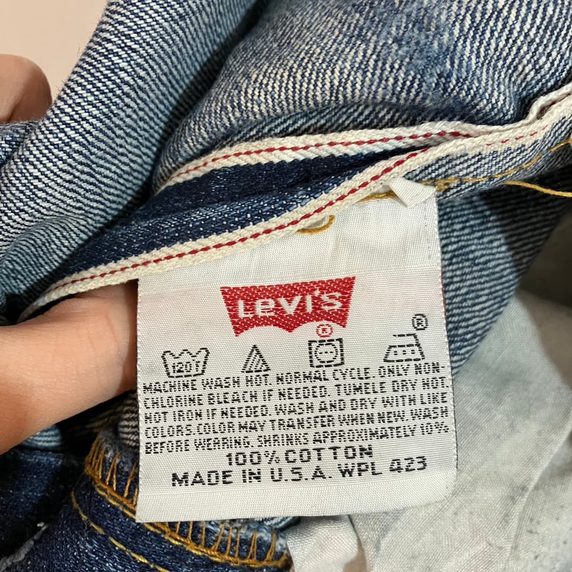 리바이스 LVC 501 데님팬츠 상품이미지7