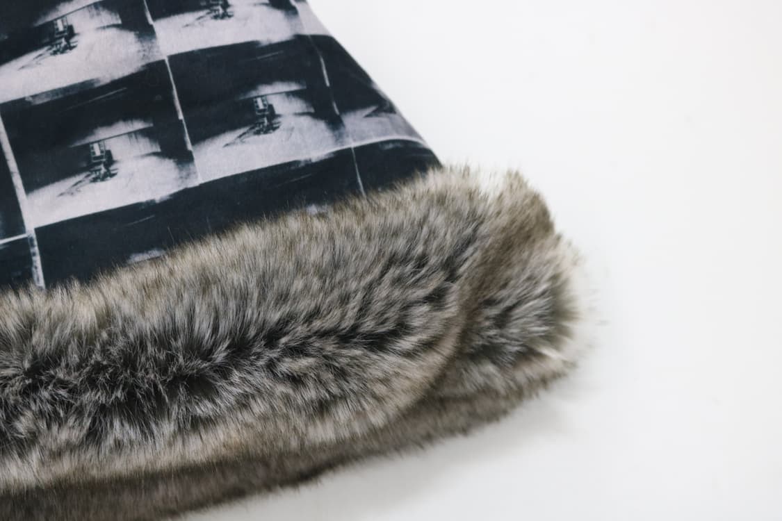 카시라 X 앤디워홀 콜라보 오버핏 퍼 비니 상품이미지7