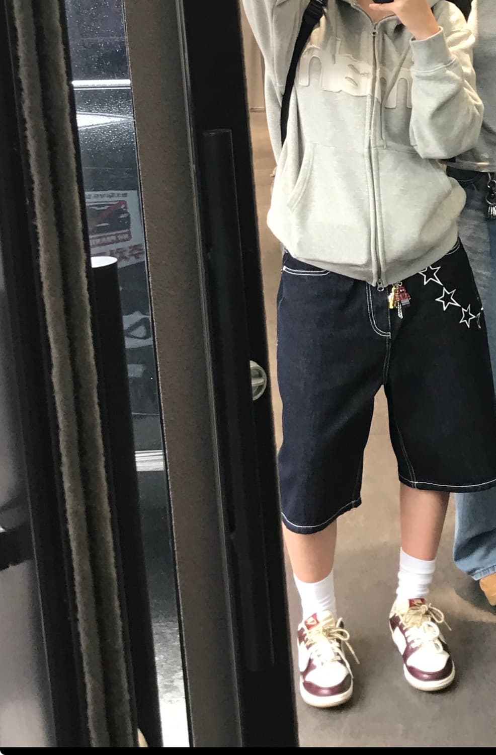 위캔더스 데님버뮤다 STARS DENIM SHORTS (DENIM) 상품이미지4