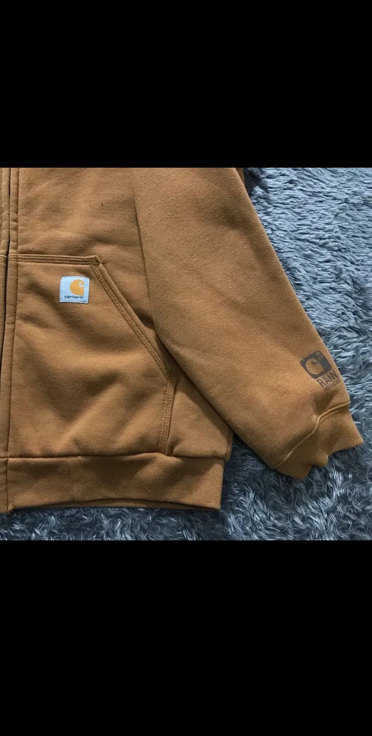 [[S(실M-L), A급] 칼하트(CARHARTT) 써멀 후드 집업 상품이미지4