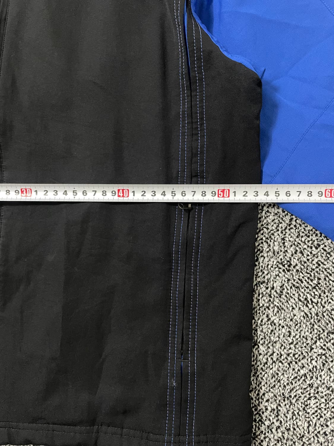 빈티지9. 나이키 인터밀란 빈티지 올드스쿨 바람막이 메쉬 점퍼 블랙블루 상품이미지6