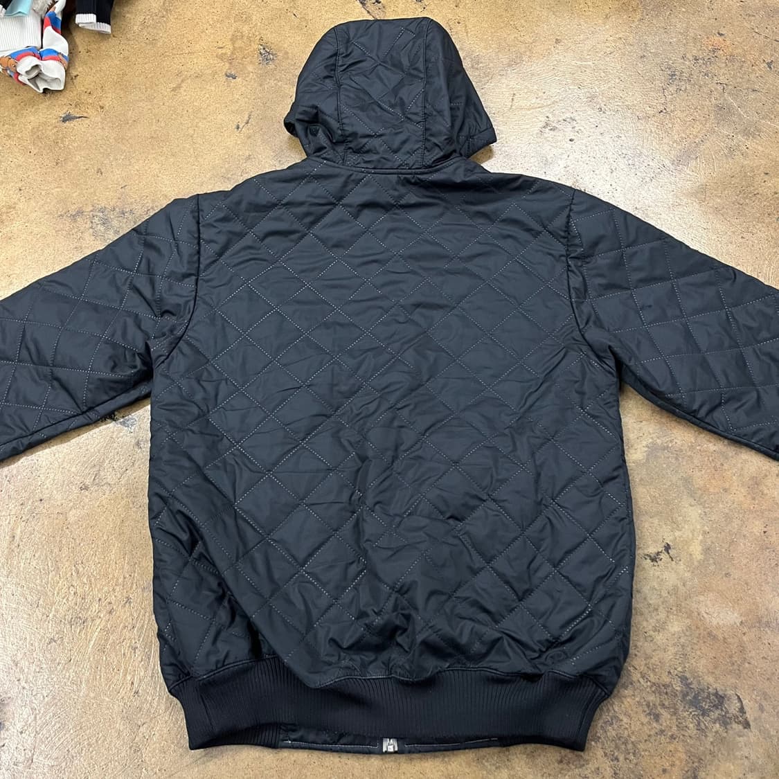 [정품/S] 나이키 ACG 퀼팅 후드 패딩 블랙 b15 상품이미지4