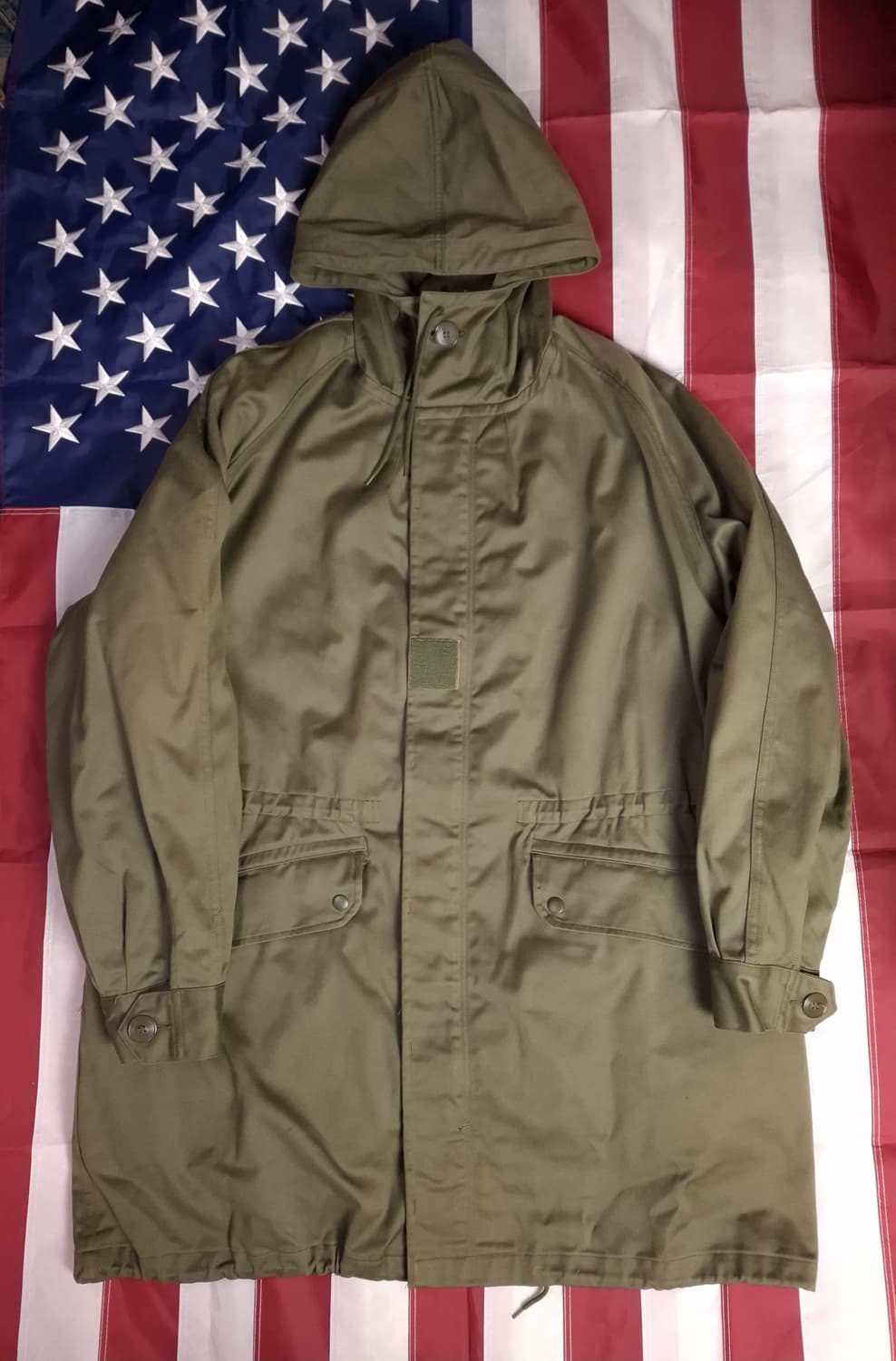 새제품급 오리지날 80's 프랑스군 M64 필드 파카 상품이미지1