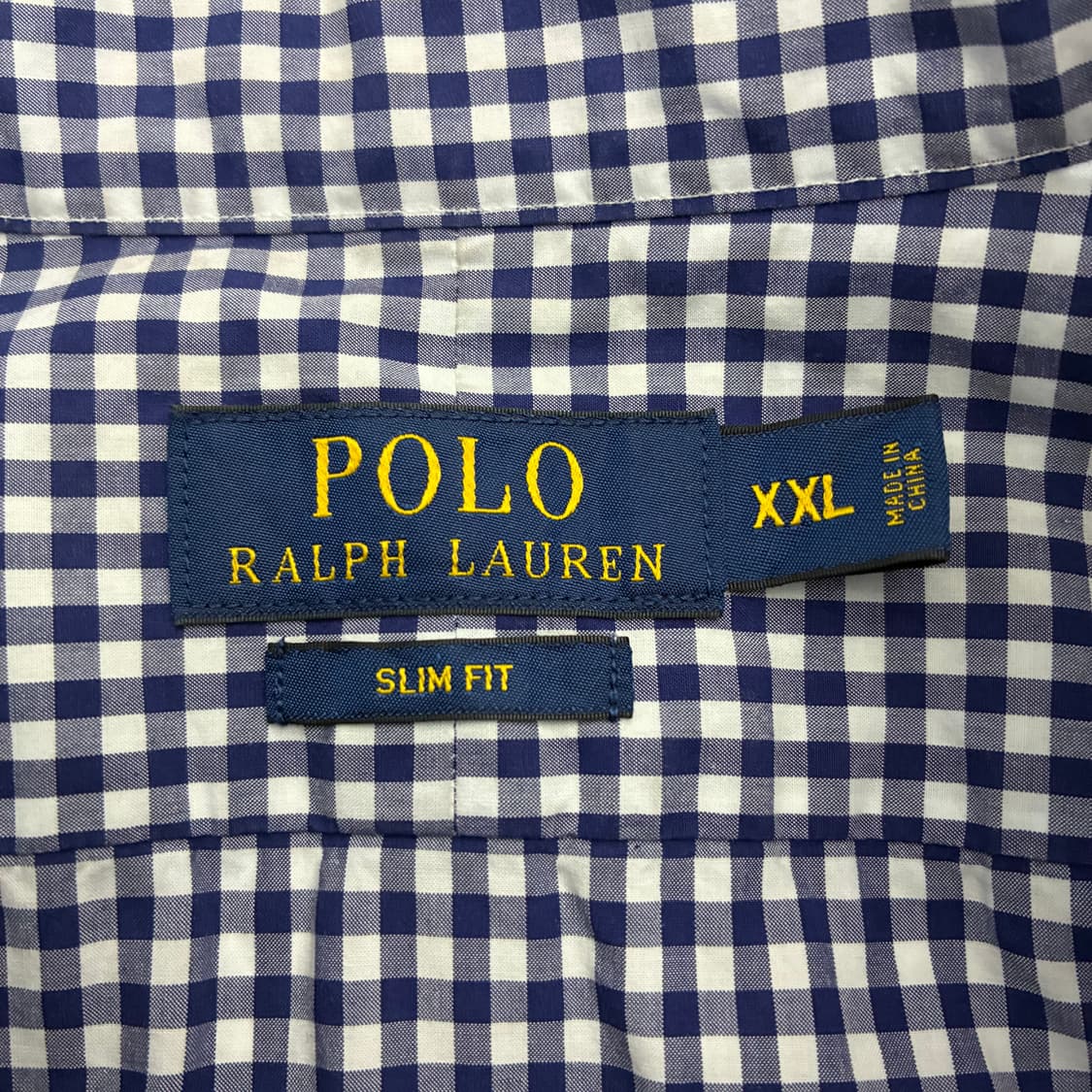 Polo  폴로 랄프로렌 신형 자수 깅엄 체크 셔츠 상품이미지4