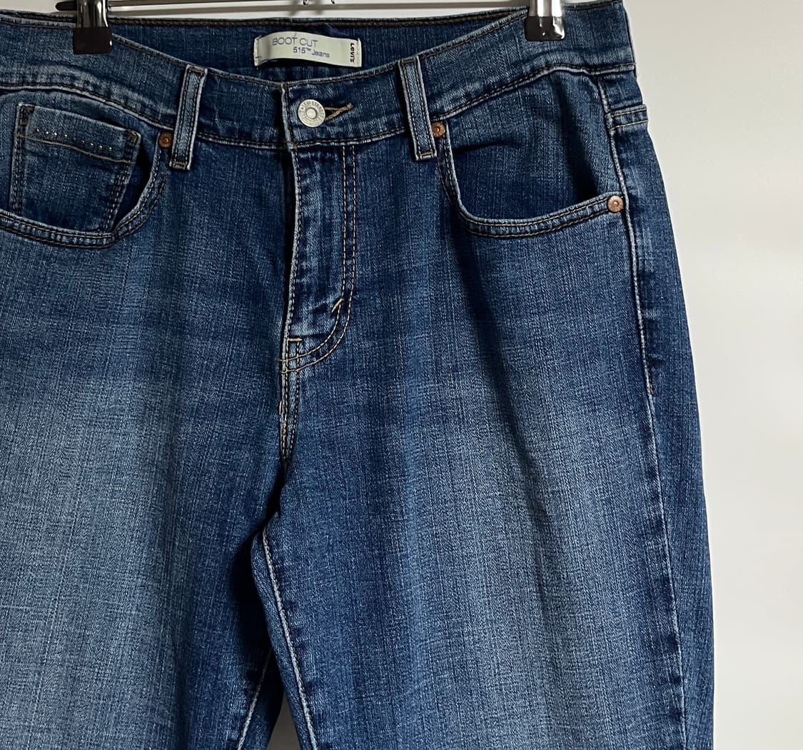 리바이스 515 부츠컷 플레어진 데님팬츠 청바지 28 상품이미지4