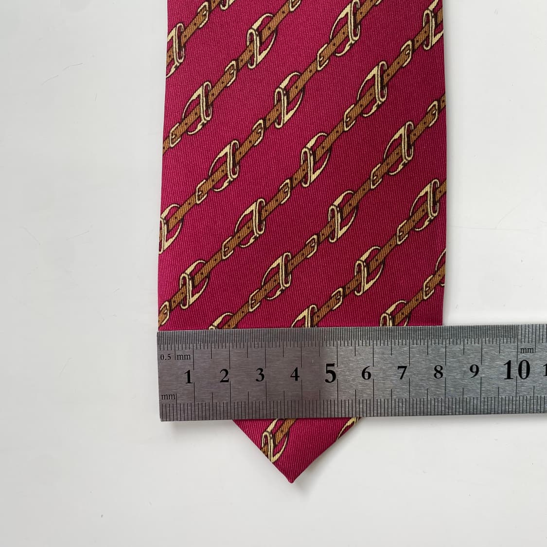 에르메스(HERMES) 명품 정품 넥타이 7.7cm 상품이미지8