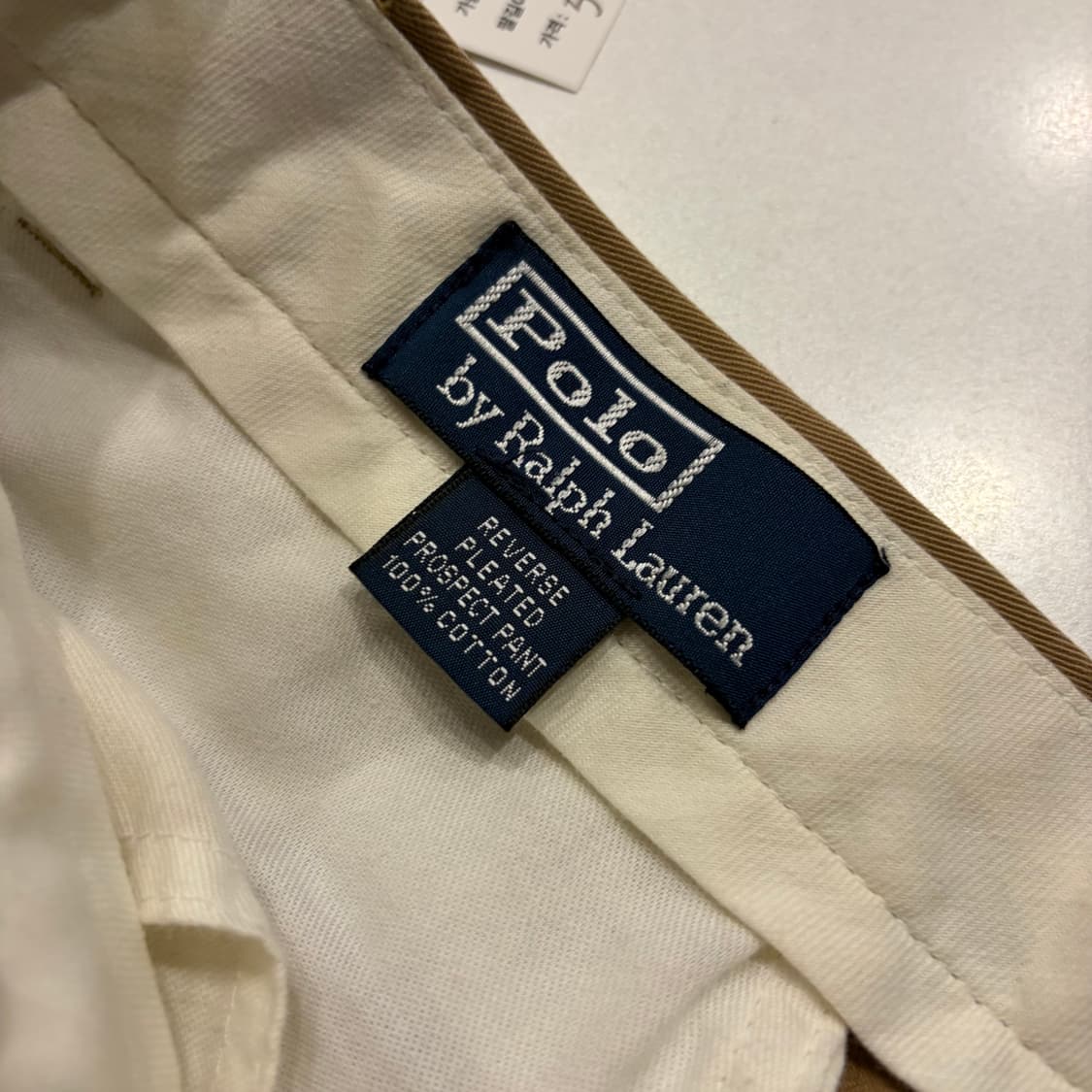 [32x34] 폴로 랄프로렌 포니 베이지 면바지 코튼 치노 팬츠 D568 상품이미지6