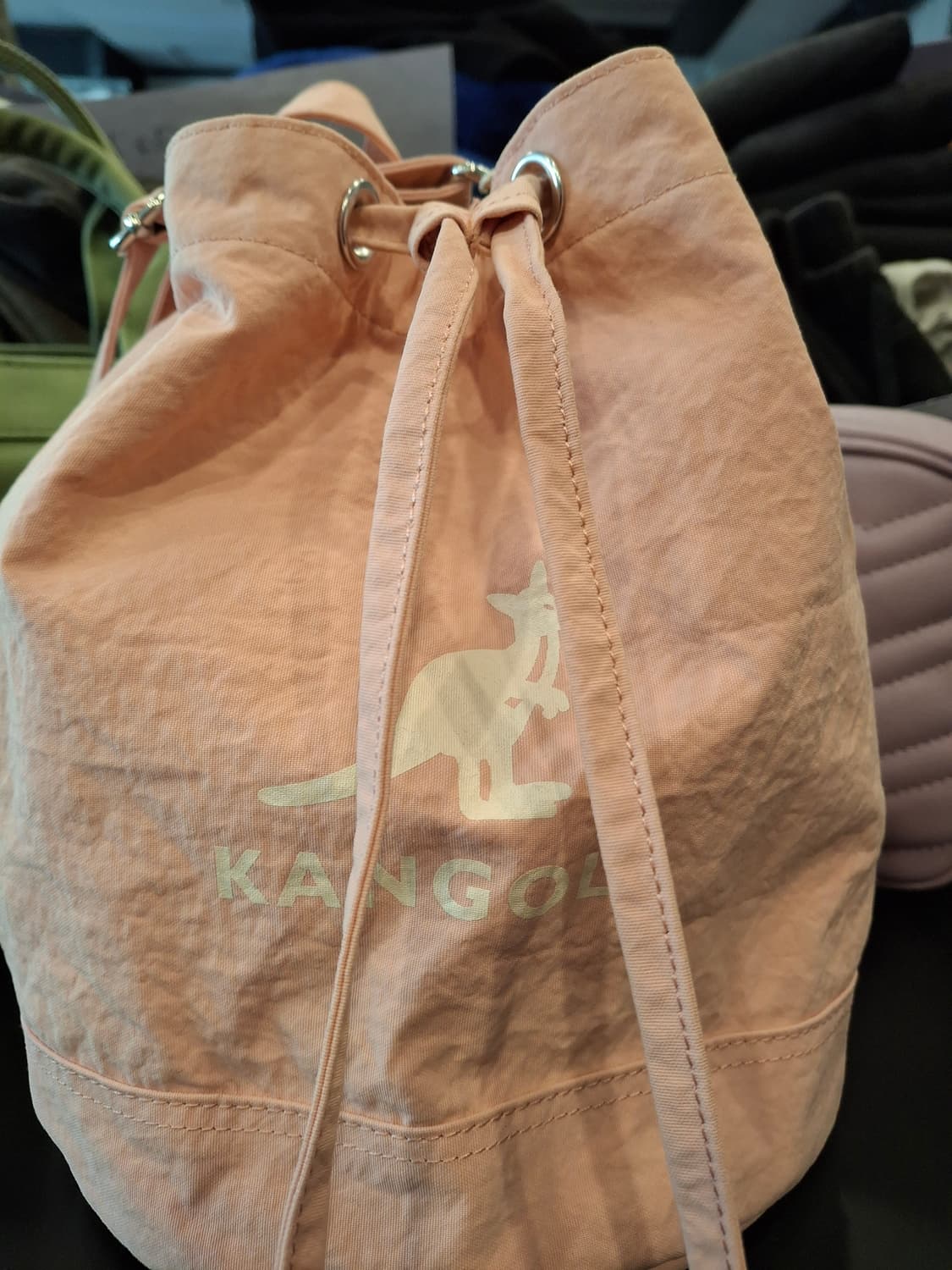 (마지막특가) 캉골 버킷백 핑크 상품이미지2