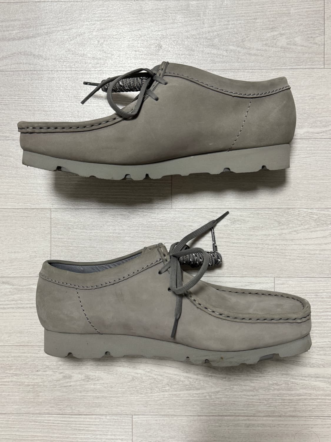 클락스 왈라비 GTX 그레이 누벅 270 상품이미지5