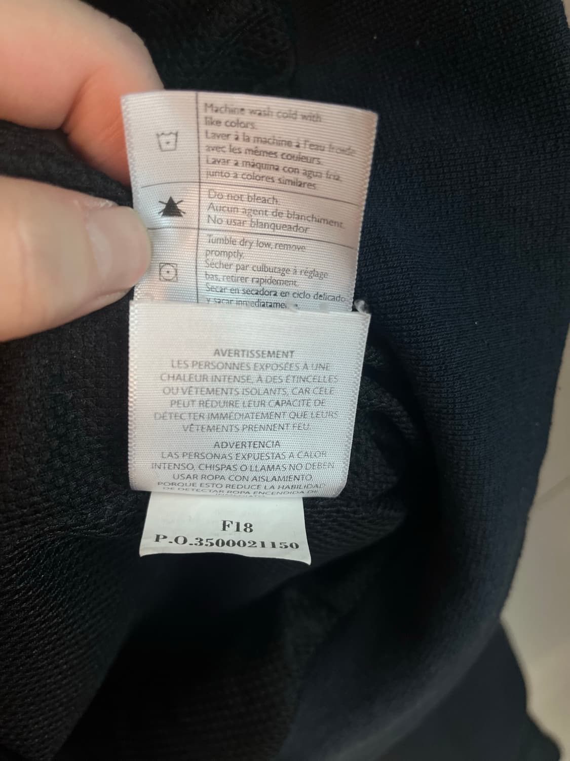 칼하트 미드웨이트 후드집업 네이비 (S size) 상품이미지7