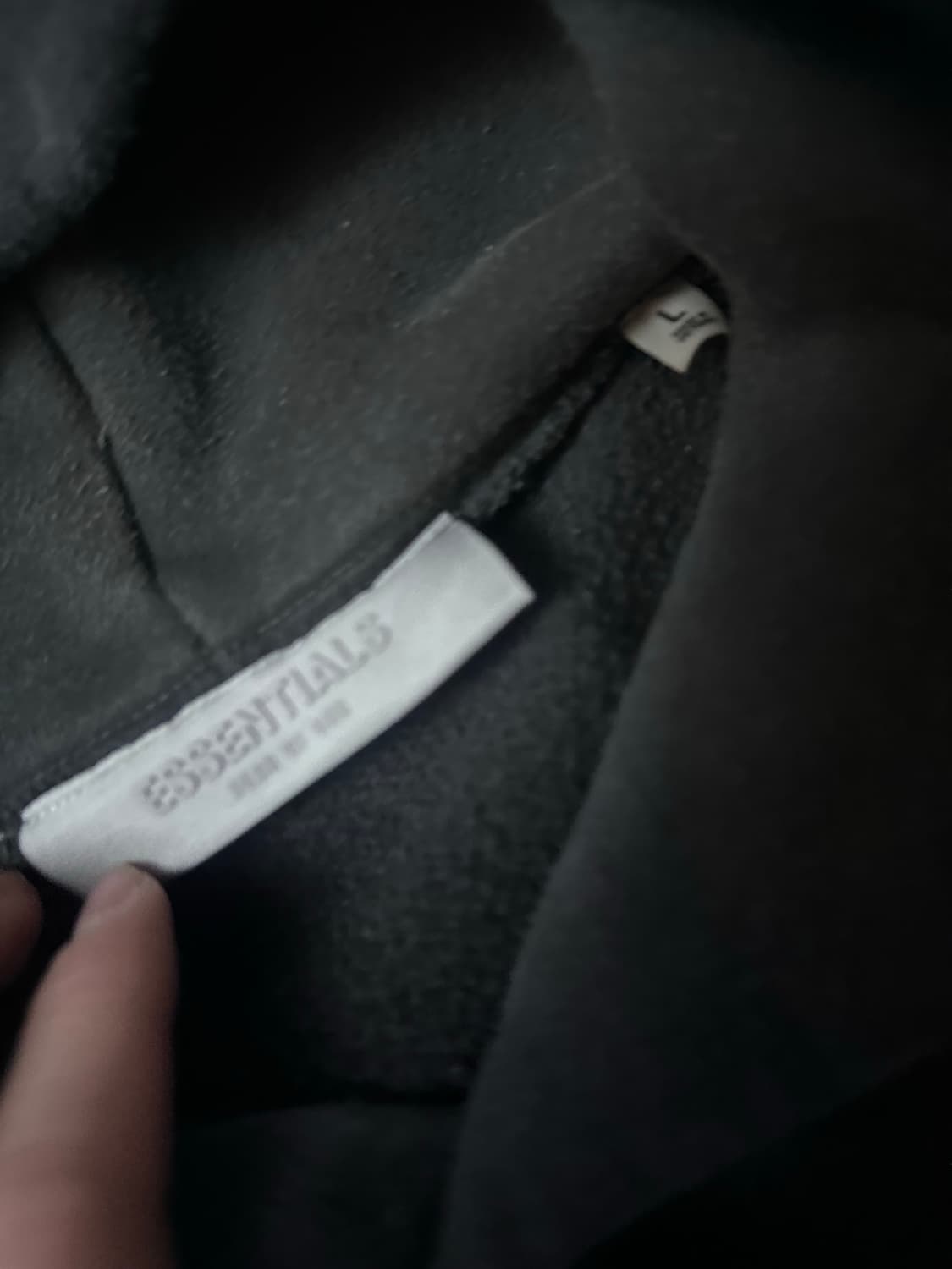 에센셜 피어오브갓 후드티 L사이즈 상품이미지3