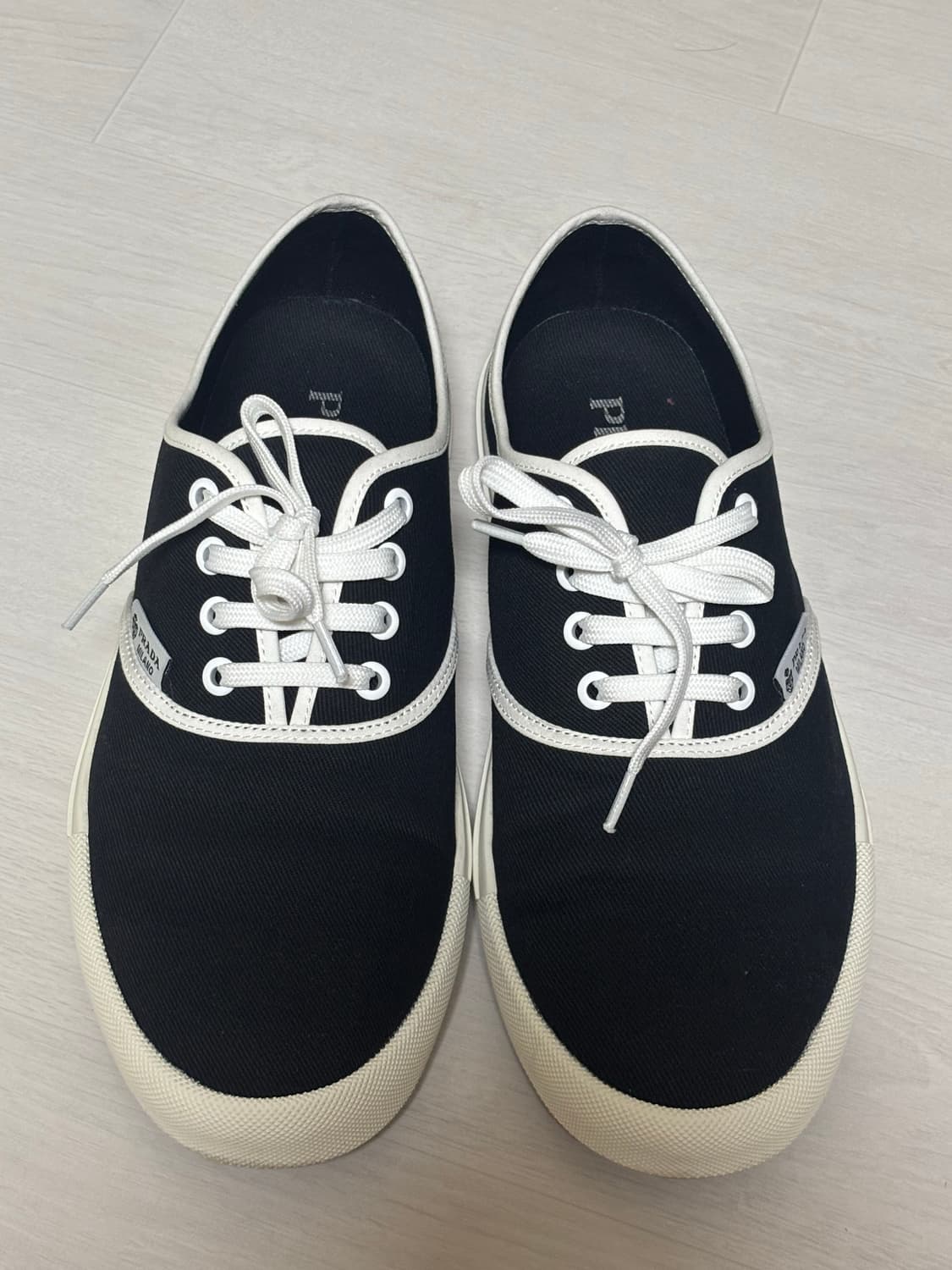 Prada 26ss drill fabric sneakers 상품이미지2