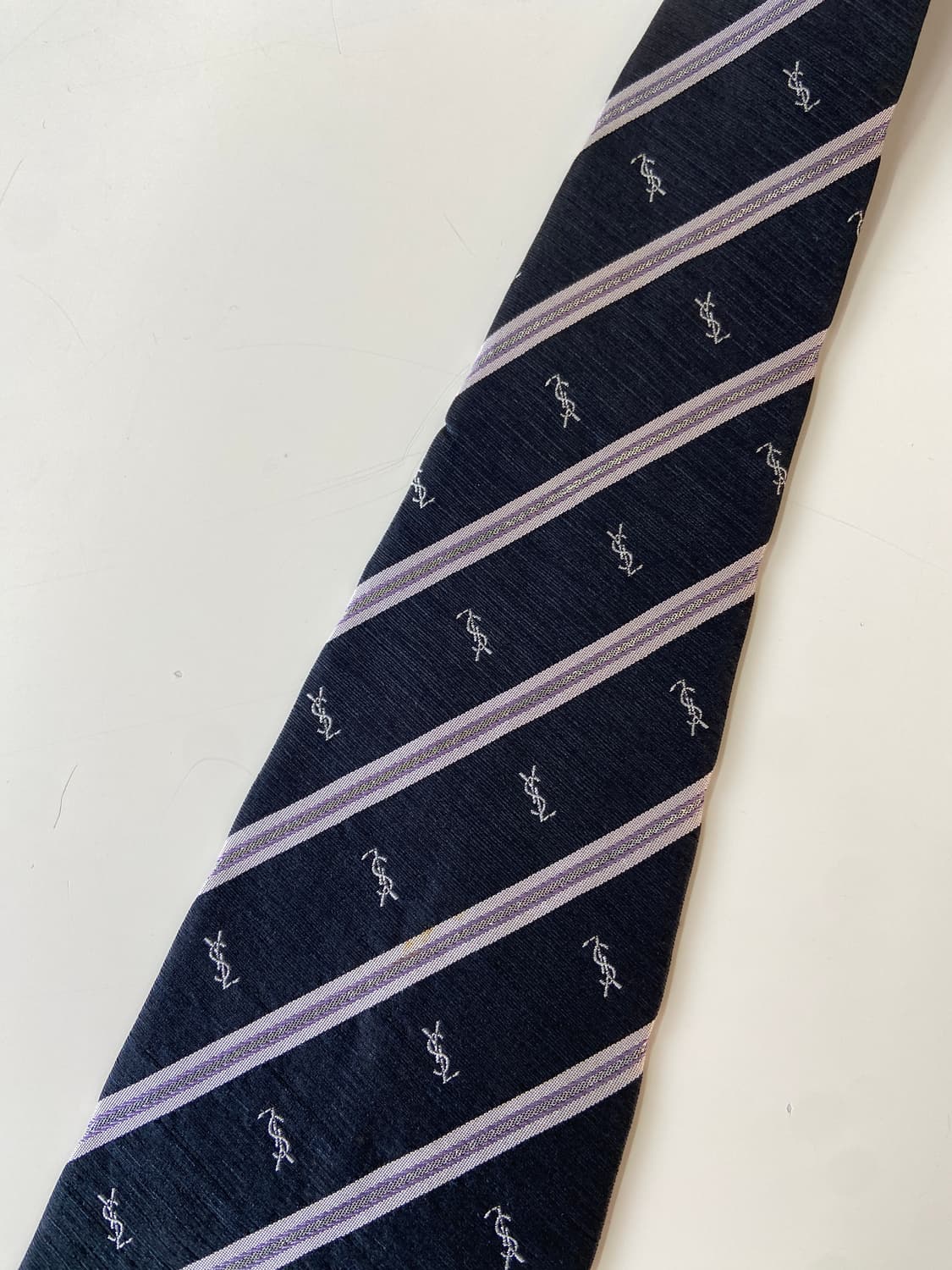 YSL 입생로랑 명품 정품 모노그램 넥타이 상품이미지9