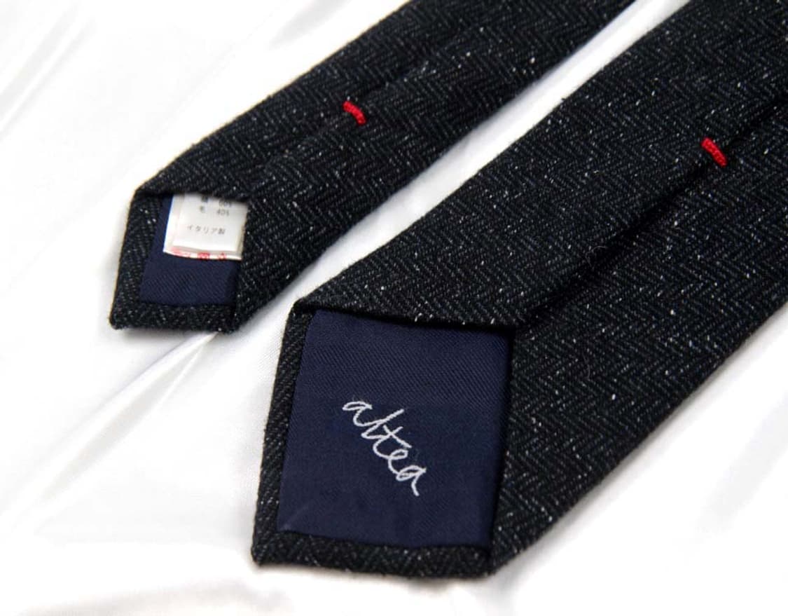 알테아 7.8cm S등급 울 니트 이태리 남자 명품 넥타이 상품이미지4