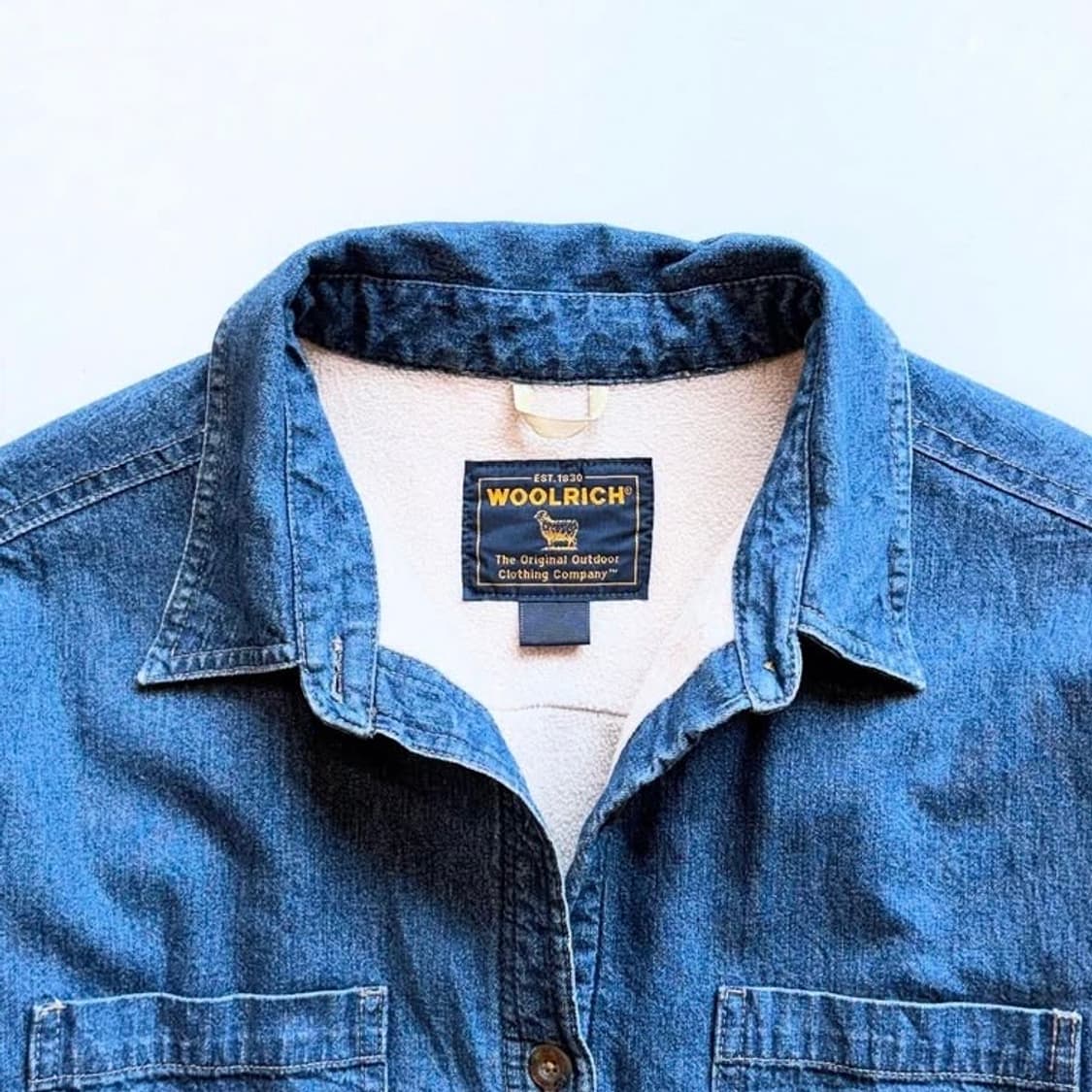 90’s 울리치 데님 자켓 상품이미지7