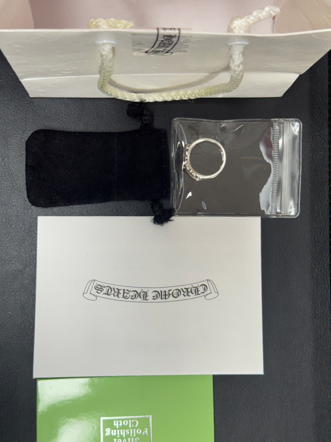 크롬하츠 베이비 클래식 플로랄 크로스링 11호 상품이미지1