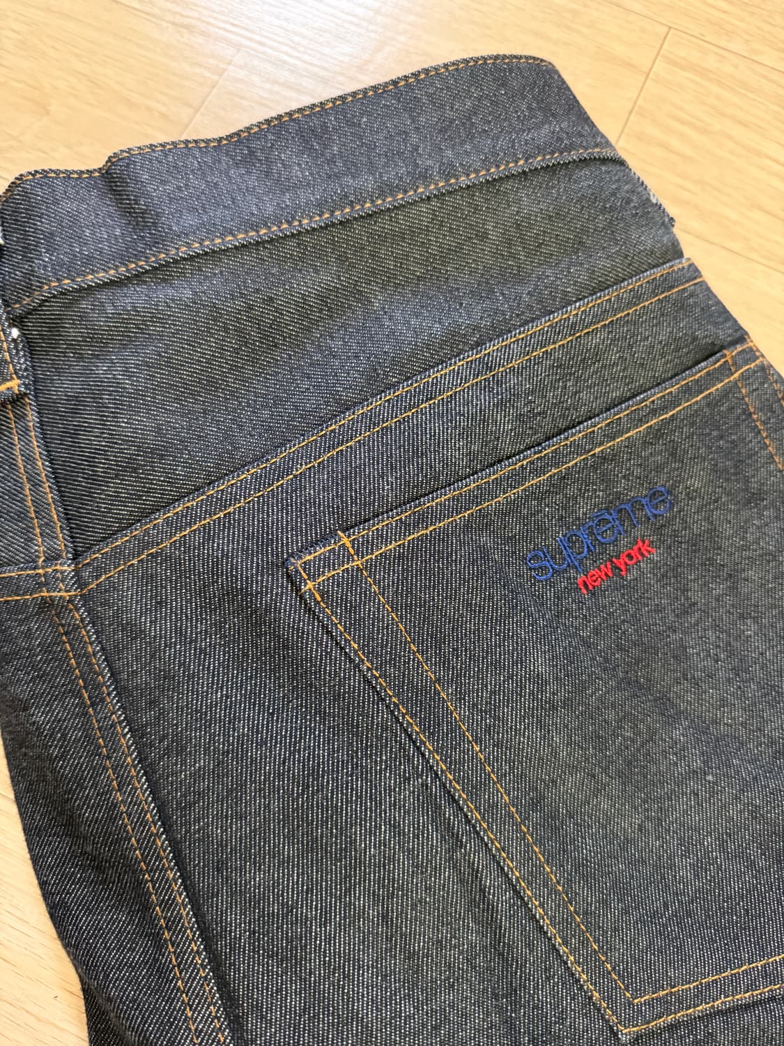 슈프림 배기 셀비지 진 리지드 인디고 - 25FW 상품이미지2