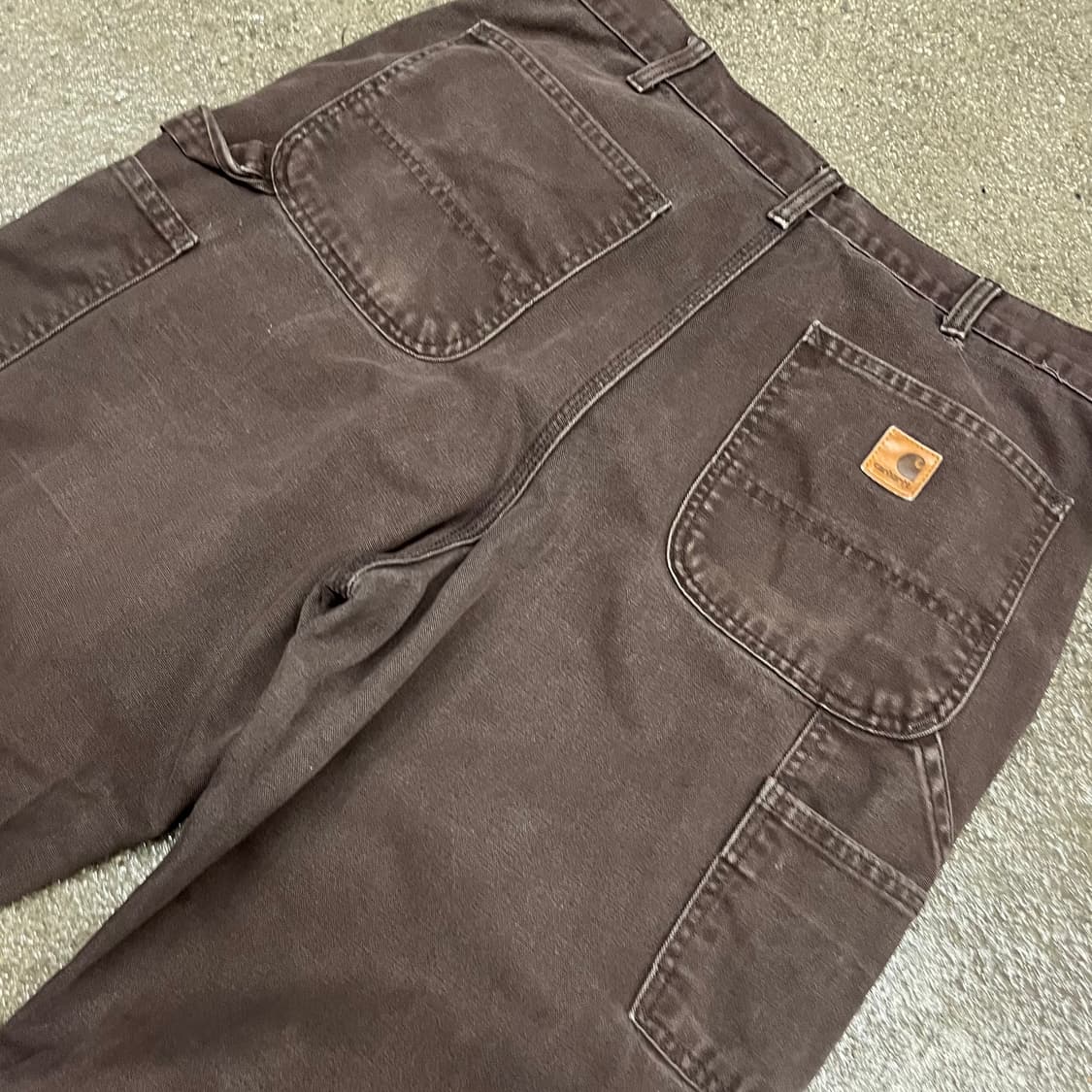 Carhartt 브라운 카펜터 팬츠 (33“) 상품이미지6