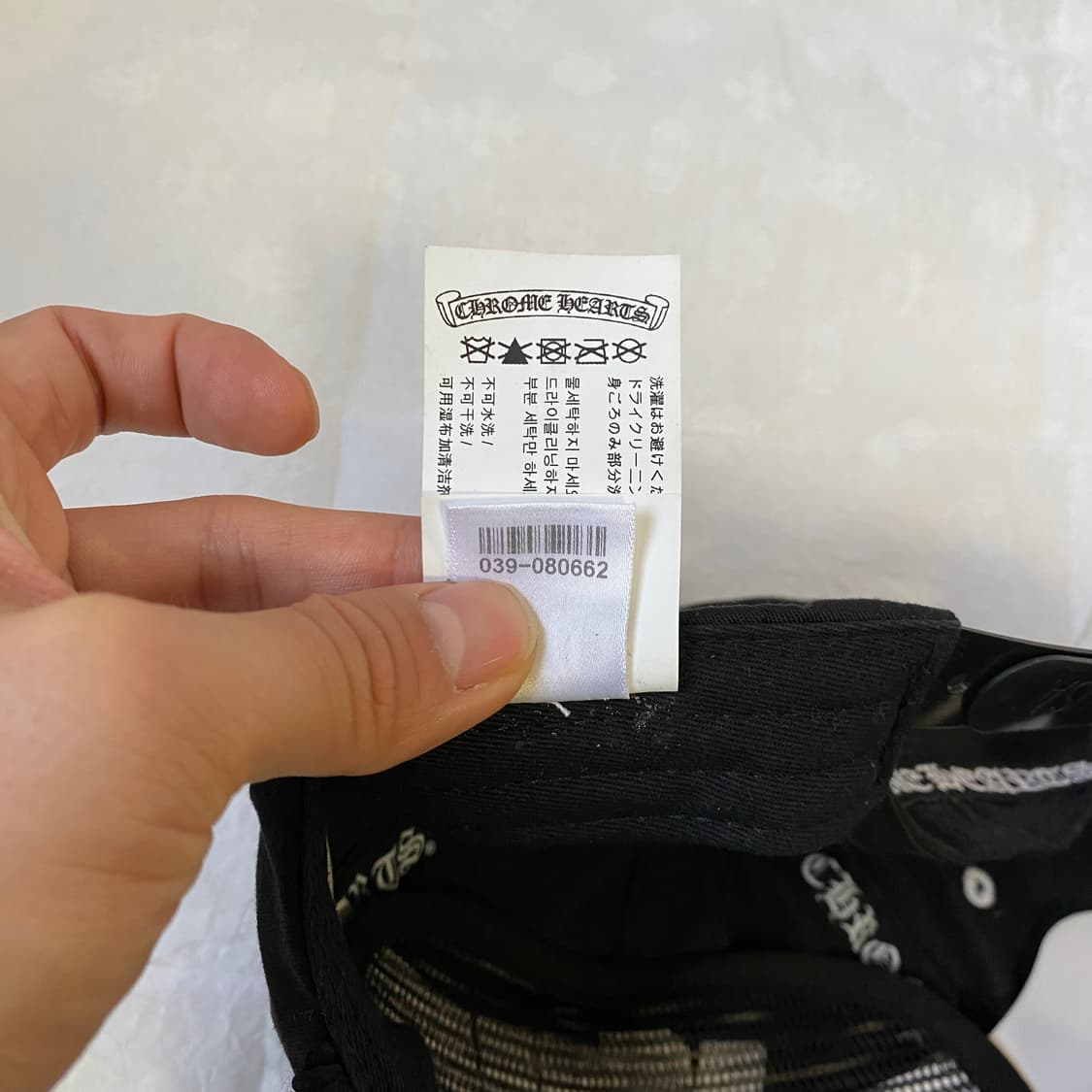 [Free] 크롬하츠 가스스테이션 모자 캡 블랙 상품이미지10