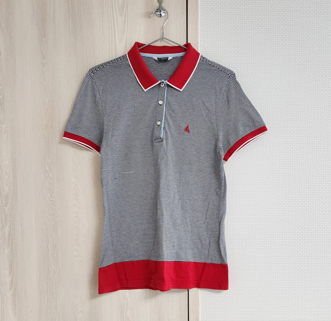 빈폴 골프 스트라이프 반팔 카라티 상품이미지1