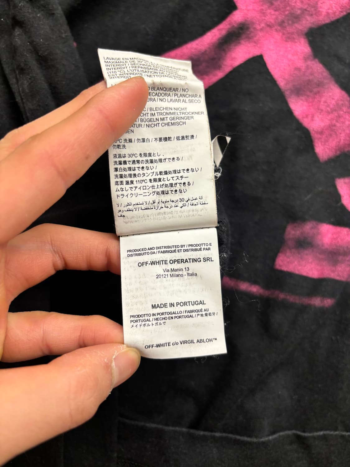 오프화이트 2019 "IMPRESSIONISM" 티셔츠 상품이미지10