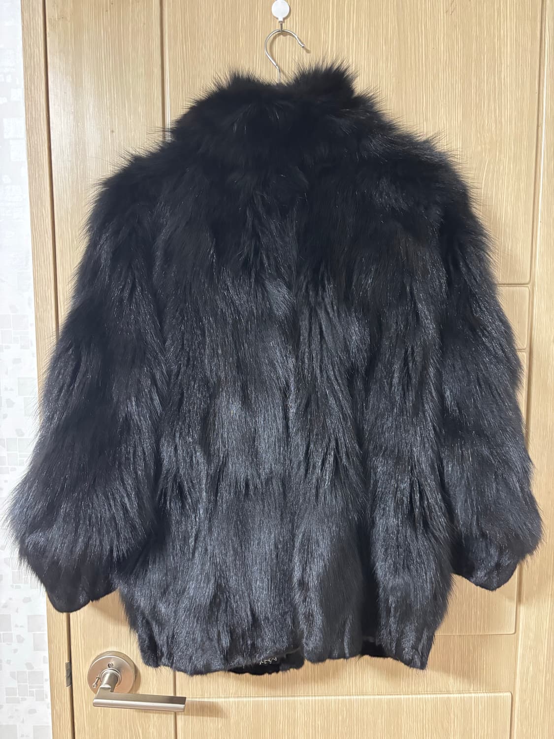 사가폭스 블랙 폭스퍼 자켓 상품이미지4