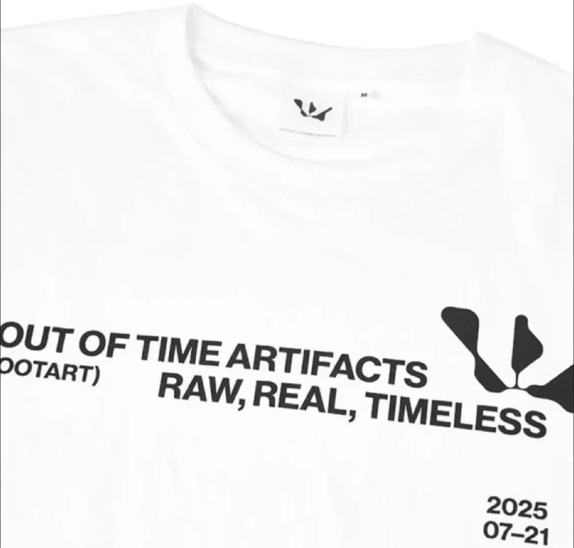 [OOTART] WOODZ SLOGAN LOGO TEE S size 상품이미지2