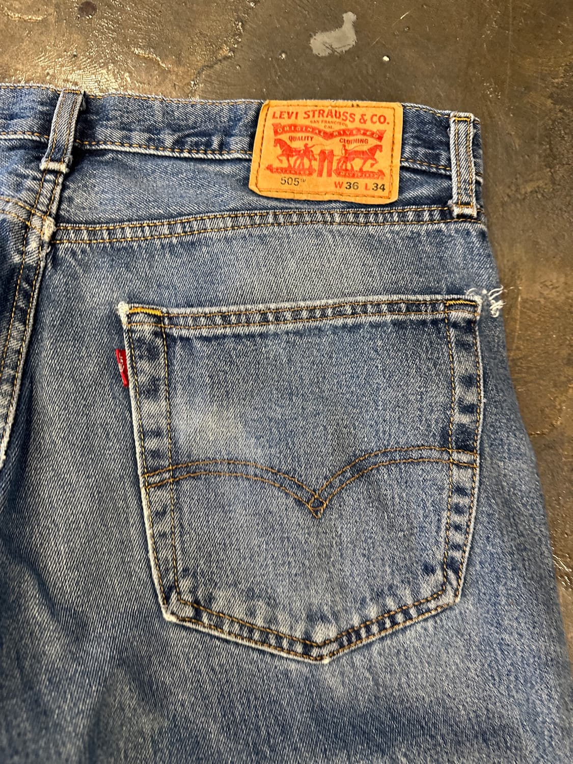 Levis 리바이스 505 W36 L34 상품이미지4