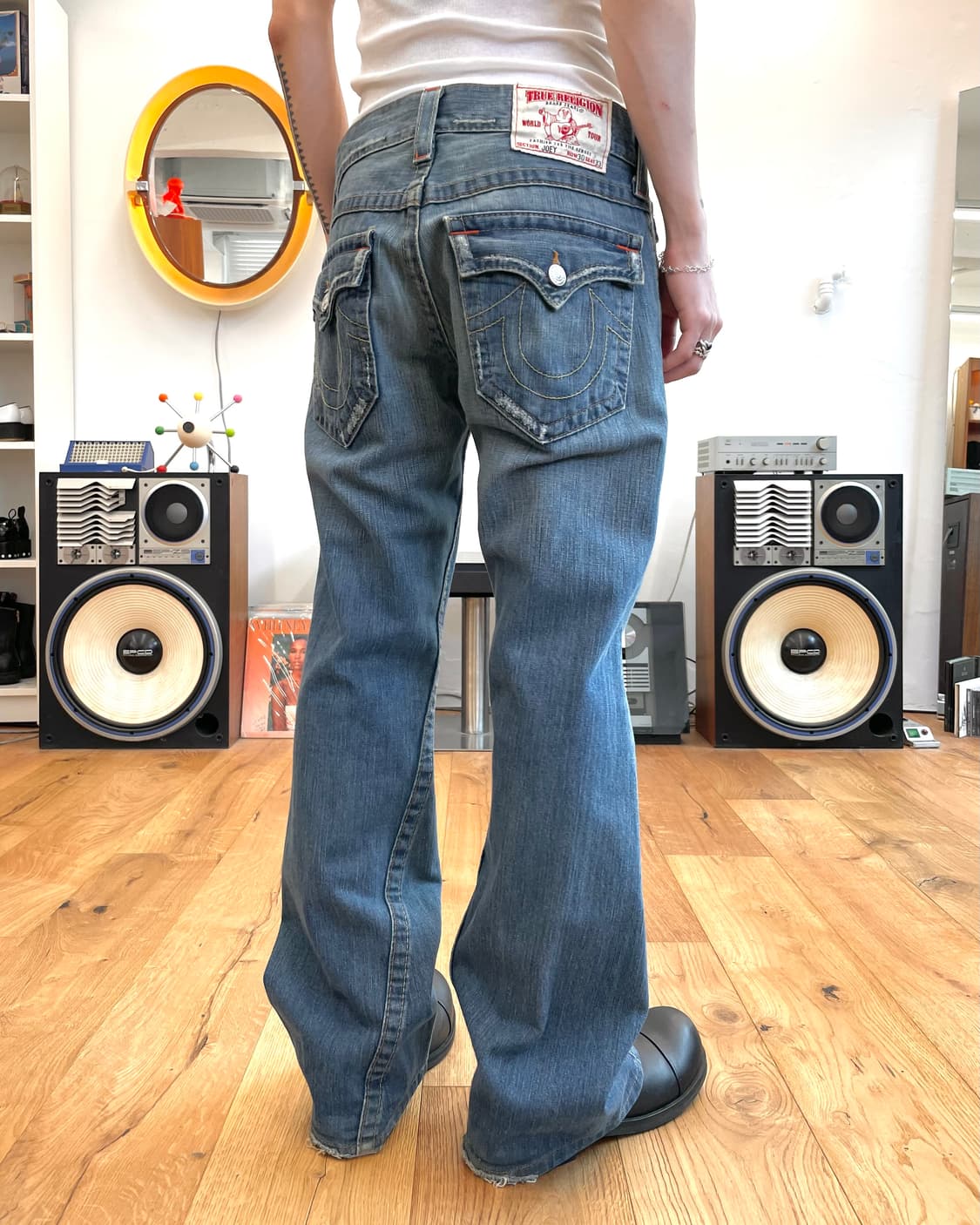 [30] 트루릴리전 부츠컷 데님 팬츠 상품이미지1