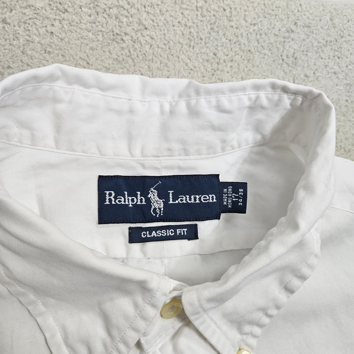 폴로 랄프 로렌 화이트 셔츠 클래식핏 상품이미지4