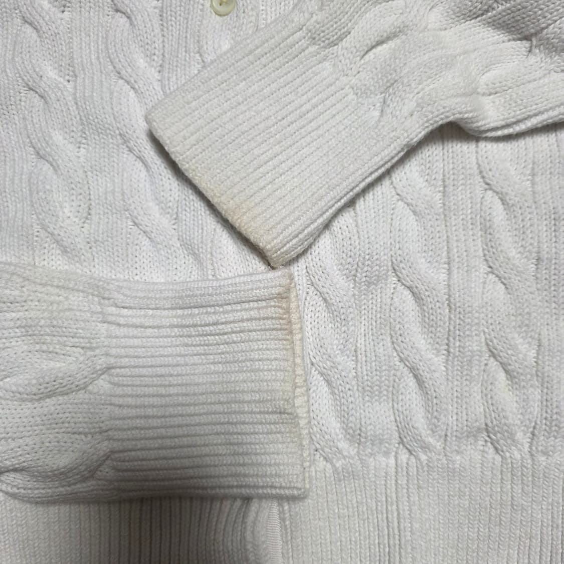 L) 폴로 랄프로렌 케이블 니트 가디건 상품이미지4