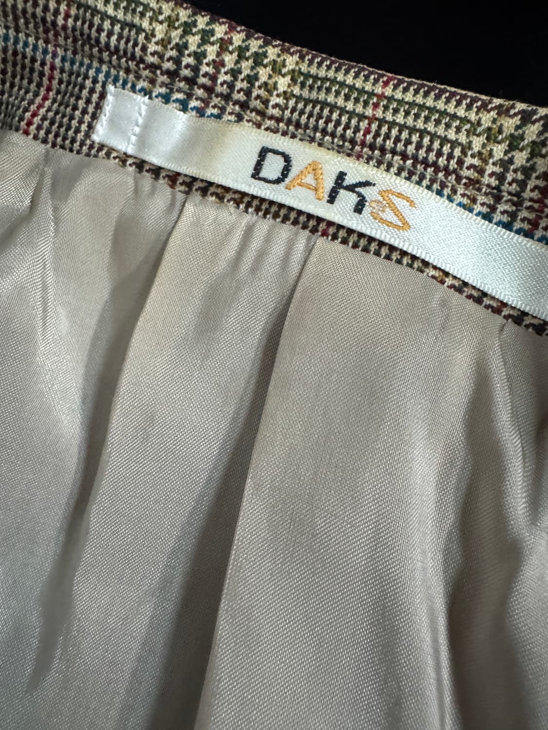 닥스 daks 시그니처 정장 체크 울 자켓 M 상품이미지3