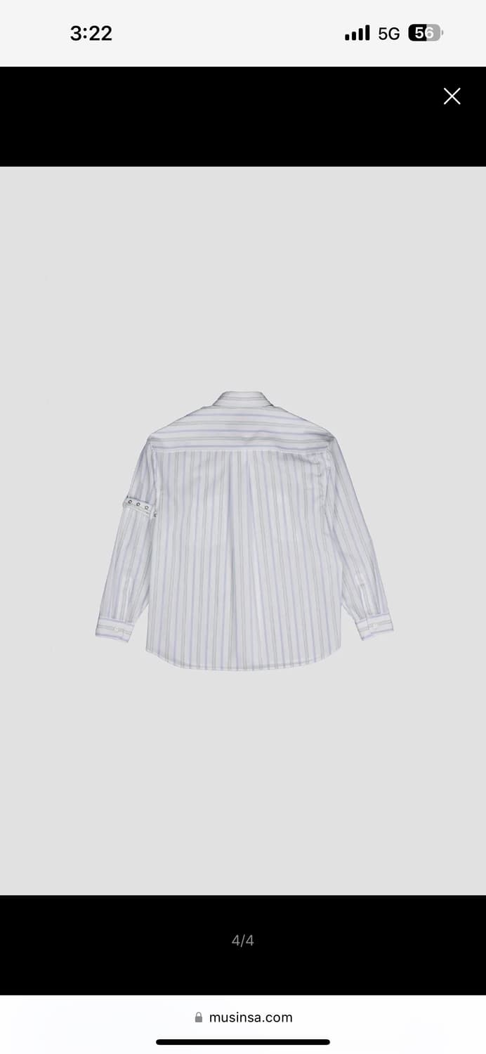 새상품) Dared uncle stripe shirt 데어드 셔츠 상품이미지3