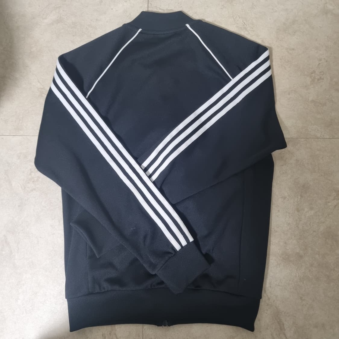 아디다스 오리지널 파이어버드 슈퍼스타 져지 블랙 상품이미지2