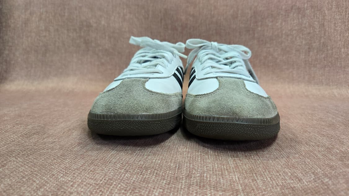[290] 아디다스 삼바 OG 화이트 블랙 (B75806) 상태 극상 상품이미지3