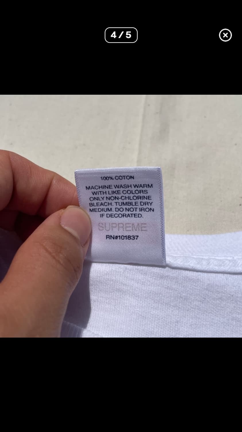 19s/s 슈프림 롱슬리브 상품이미지4