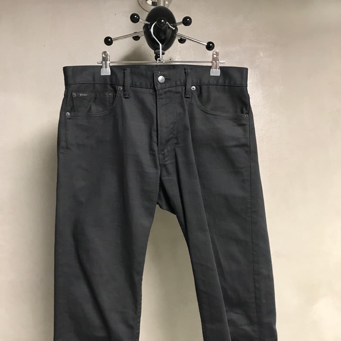 폴로 랄프로렌 코튼 팬츠 블랙 31/32 상품이미지2